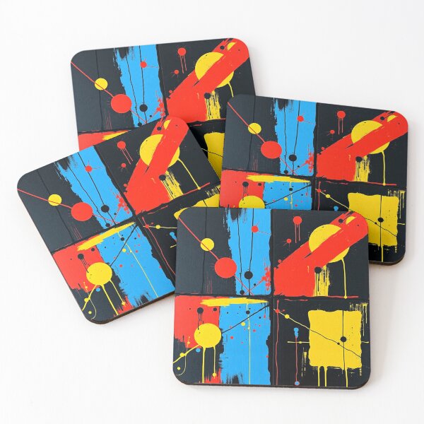 Item preview, electric drift colorful geometric abstract design designed and sold by SmashingDeals.