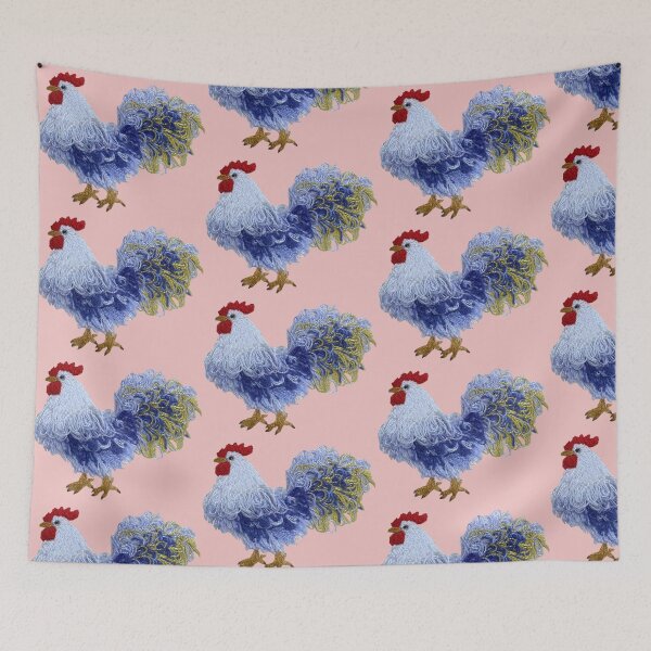 Item preview, A hand embroidered rooster designed and sold by Alsa-Hand Embroidery.