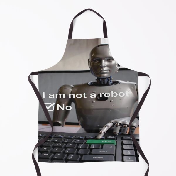 Item preview, Funny I am not a robot AI humor designed and sold by Csaba1983.