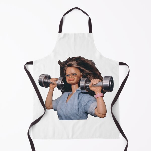 Item preview, Funny Weightlifting Doll Gym Struggle Strained Face Fitness Humor designed and sold by rediscoveredapp.