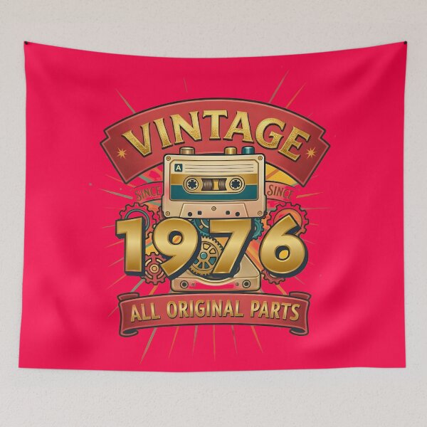 Item preview, Vintage 1976 All Original Parts Retro Cassette Design designed and sold by L&L.