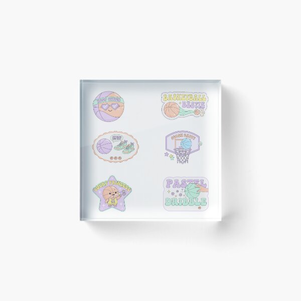 Item preview, Baloncesto pastel designed and sold by JessArty ⭐⭐⭐⭐⭐.