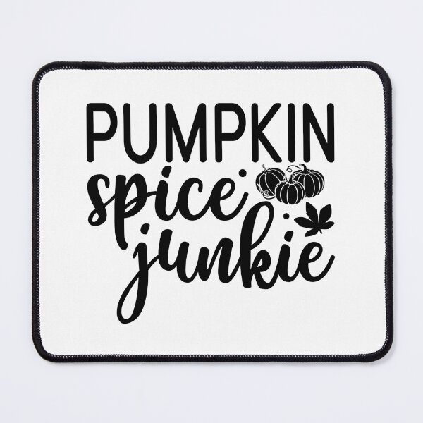 Item preview, Pumpkin Spice Junkie - Cute Autumn Fall Season Leaves Orange Cozy Coffee Latte Gift designed and sold by FuzionRaptor.