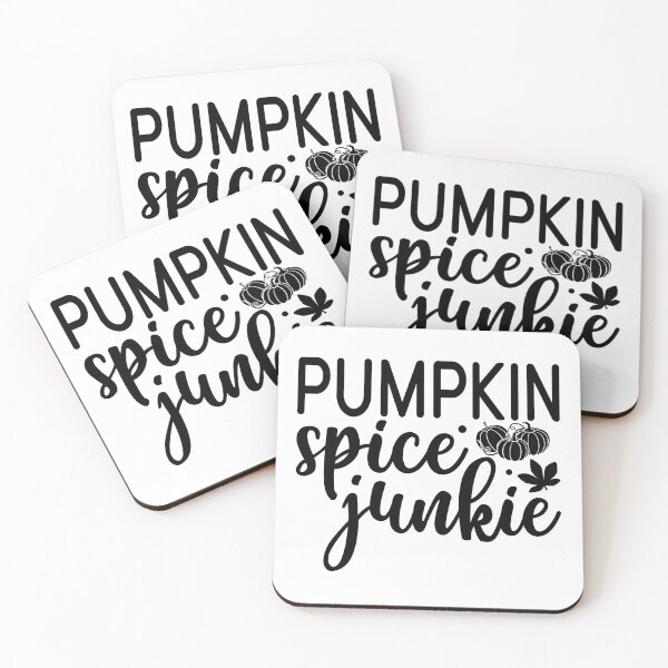 Item preview, Pumpkin Spice Junkie - Cute Autumn Fall Season Leaves Orange Cozy Coffee Latte Gift designed and sold by FuzionRaptor.