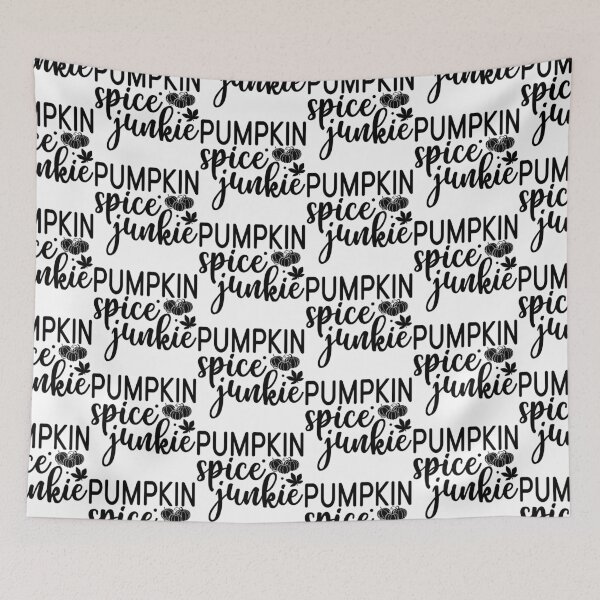 Item preview, Pumpkin Spice Junkie - Cute Autumn Fall Season Leaves Orange Cozy Coffee Latte Gift designed and sold by FuzionRaptor.