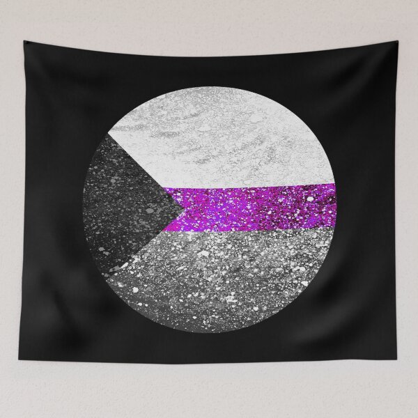 Item preview, Cosmic Demisexual Pride Flag designed and sold by SilverFantasy.