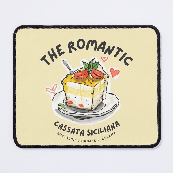 Item preview, The Romantic – Cassata Siciliana | Whimsical Dessert Illustration designed and sold by A little more Whirl.