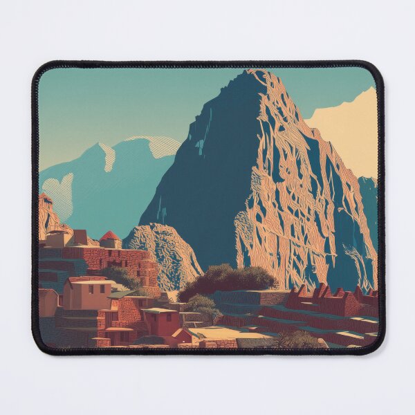 Item preview, MACHU PICCHU TRAVEL ART designed and sold by MarkedArtPrints.