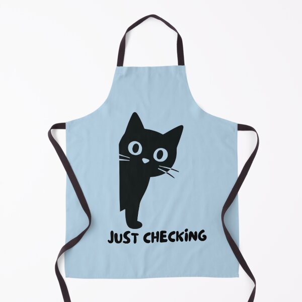 Item preview, Just Checking Black Cat designed and sold by AdicretorDesign.