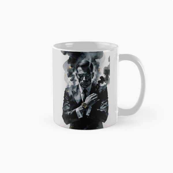 Item preview, Elite Secret Agent Watercolor | Undercover Operative | Spy Thriller Intelligence Art designed and sold by Biedroneczka.