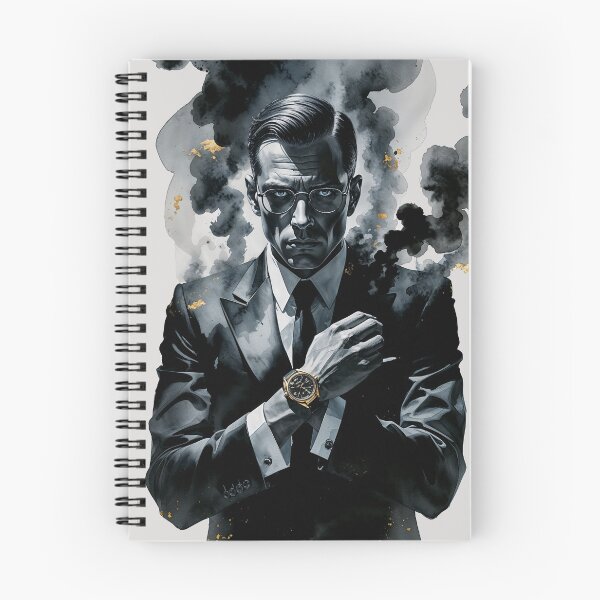 Item preview, Elite Secret Agent Watercolor | Undercover Operative | Spy Thriller Intelligence Art designed and sold by Biedroneczka.
