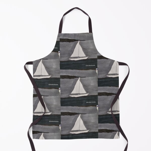Item preview, Sail Away Grey and white designed and sold by DancingCreek.