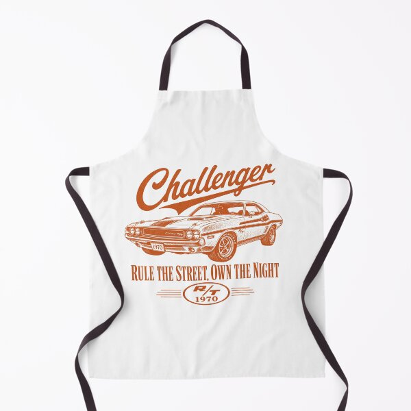 Item preview, Dodge Challenger RT 1970 Vintage Muscle Car Print designed and sold by NullSpacePrints.