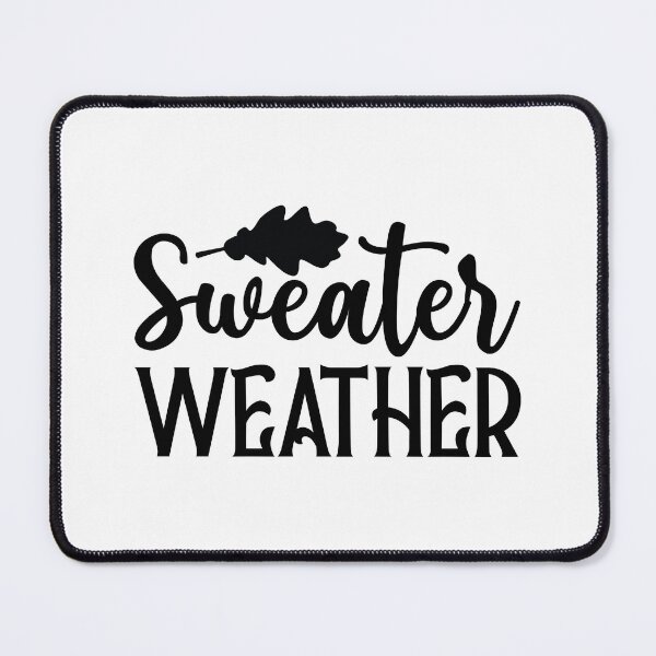 Item preview, Sweater Weather - Cute Autumn Fall Season Leaves Orange Pumpkin Cozy Warm Nature Gift designed and sold by FuzionRaptor.