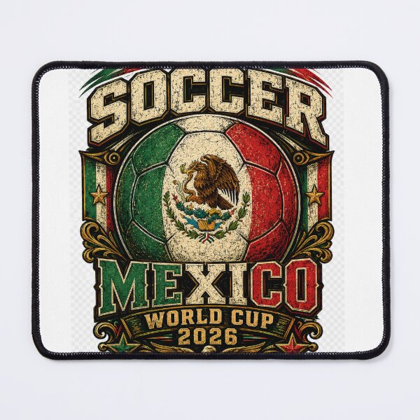 Item preview, Mexico Soccer Shirt - Mexican Landmarks Football Gift for Mexico Fans designed and sold by UrbanPrintVibes.