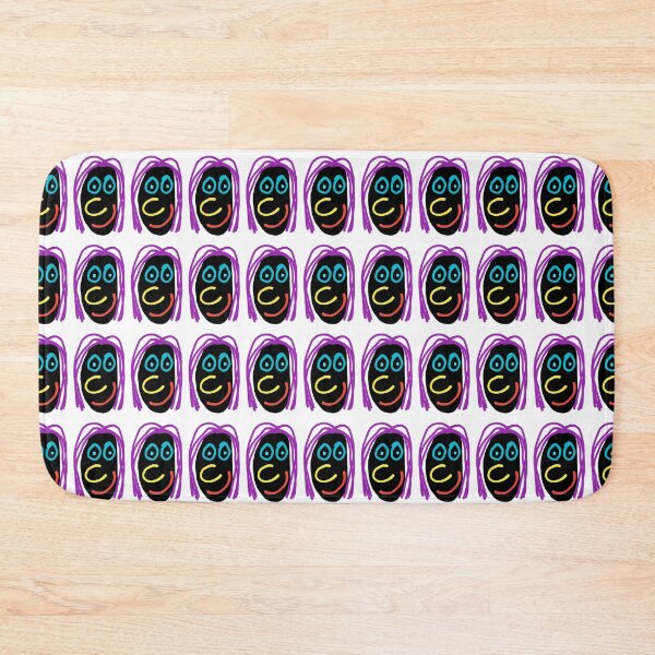 Item preview, a simple, vibrant digital drawing of a stylized face set against a plain white background designed and sold by buynowandtoday.