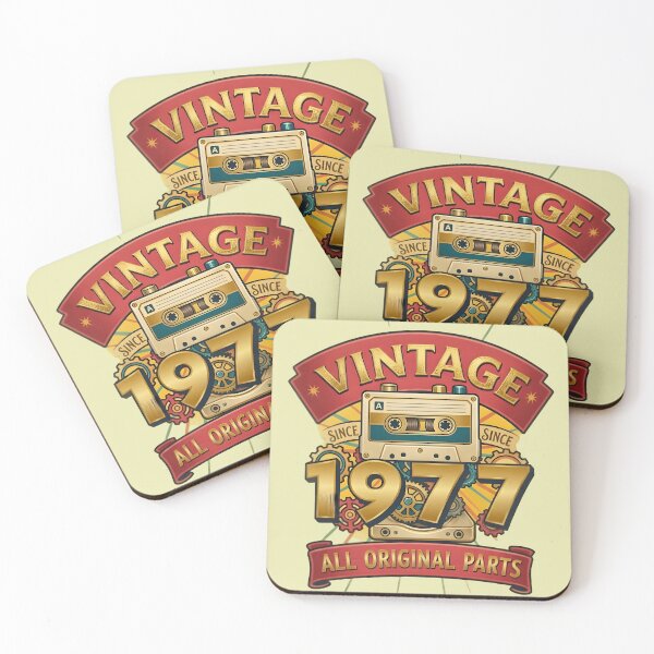 Item preview, Vintage 1977 All Original Parts Retro Cassette Design designed and sold by L&L.