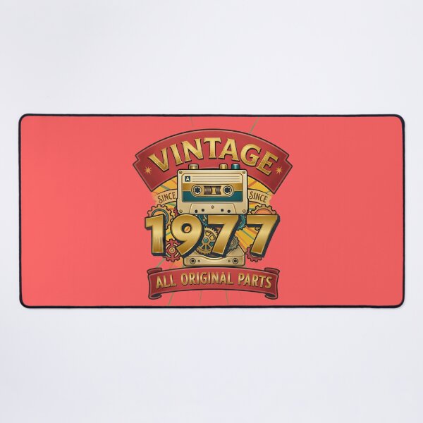 Item preview, Vintage 1977 All Original Parts Retro Cassette Design designed and sold by L&L.