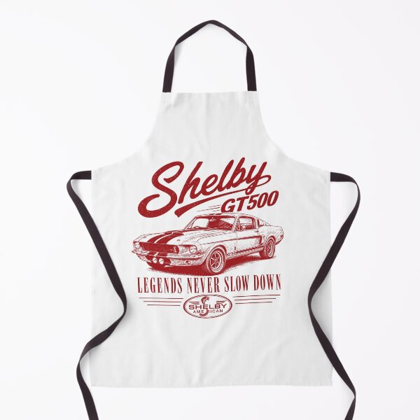 Item preview, Shelby GT500 1967 Vintage Muscle Car Art Print designed and sold by NullSpacePrints.