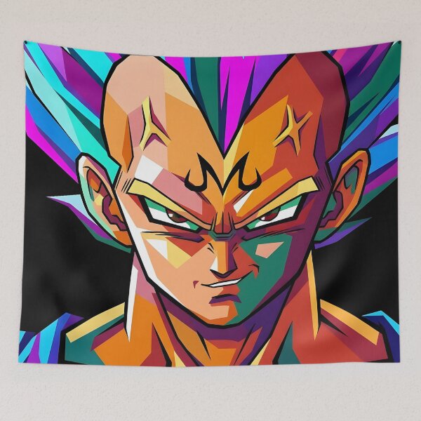 Item preview, Vegeta Pop Art designed and sold by fiverofthebox.