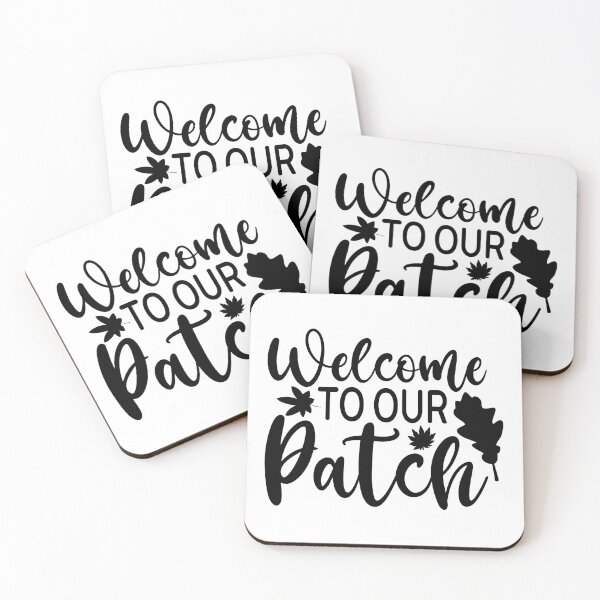 Item preview, Welcome To Our Patch - Cute Autumn Fall Season Leaves Orange Pumpkin Thanksgiving Gift designed and sold by FuzionRaptor.
