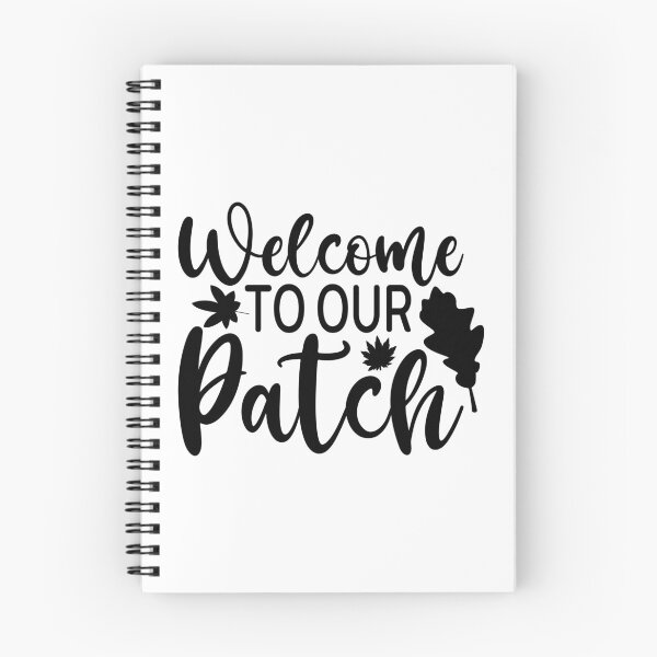 Item preview, Welcome To Our Patch - Cute Autumn Fall Season Leaves Orange Pumpkin Thanksgiving Gift designed and sold by FuzionRaptor.