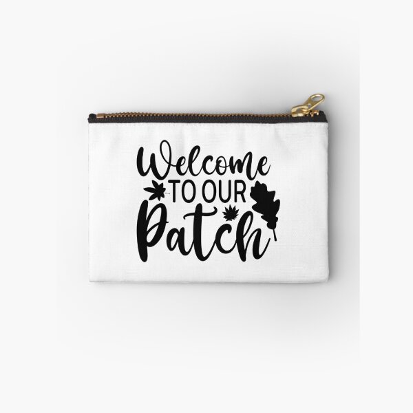 Item preview, Welcome To Our Patch - Cute Autumn Fall Season Leaves Orange Pumpkin Thanksgiving Gift designed and sold by FuzionRaptor.