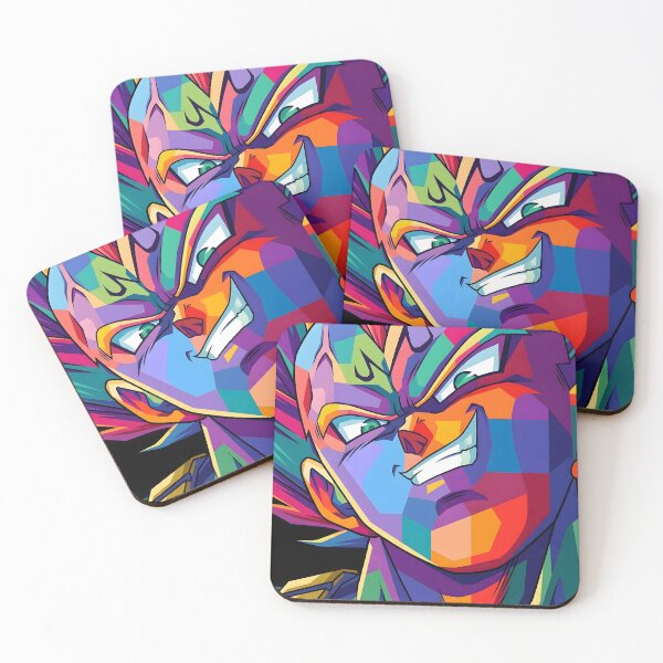 Item preview, Vegeta Pop Art designed and sold by fiverofthebox.
