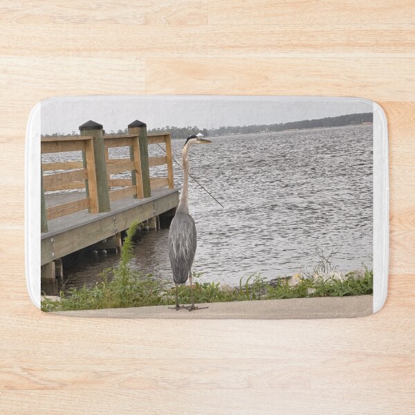 Item preview,     Great Blue Heron Watching the Tide. designed and sold by Pearls1.