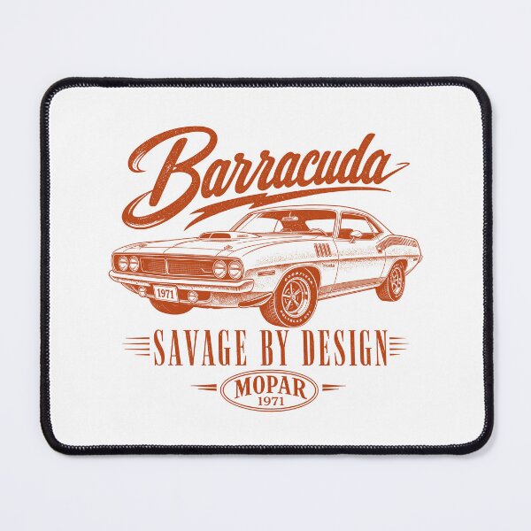 Item preview, Plymouth Barracuda 1971 Cuda Mopar Muscle Car Print designed and sold by NullSpacePrints.