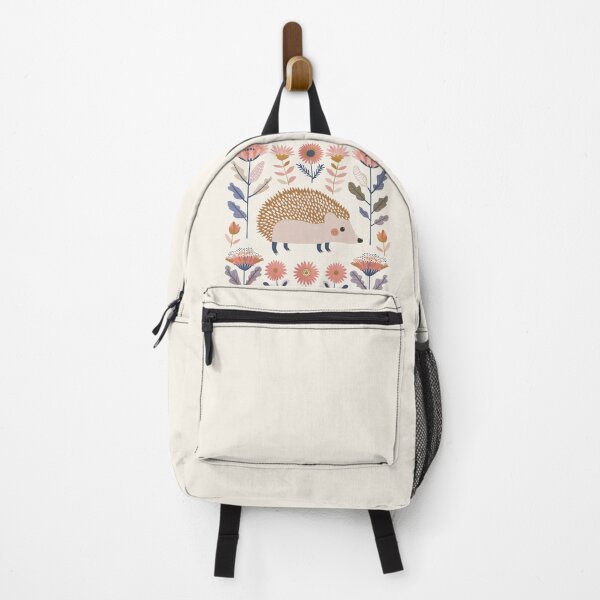 Item preview, Scandinavian Folk Art, Floral Hedgehog  designed and sold by xiao xuans.