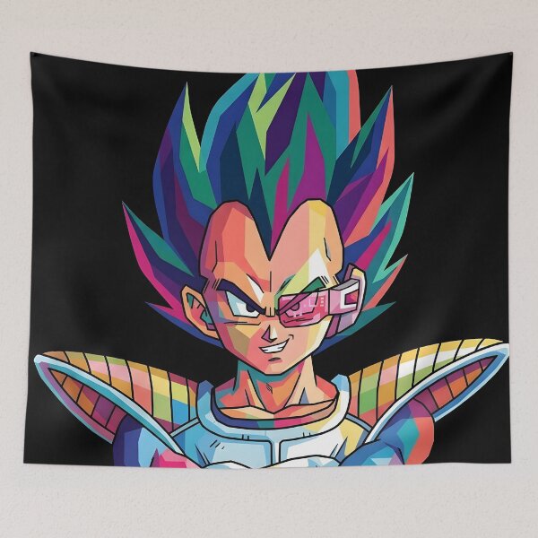 Item preview, Vegeta Pop Art designed and sold by fiverofthebox.