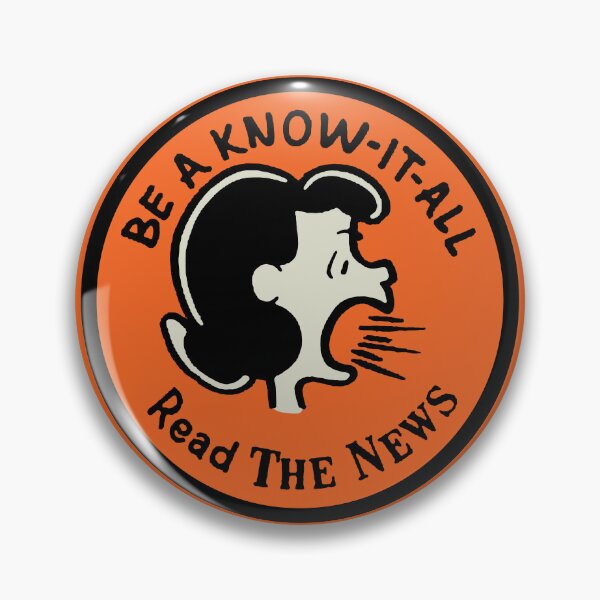 Item preview, Be A Know It All Read The News Vintage Retro Pop Art Parody Comic Graphic designed and sold by wmxdesign.