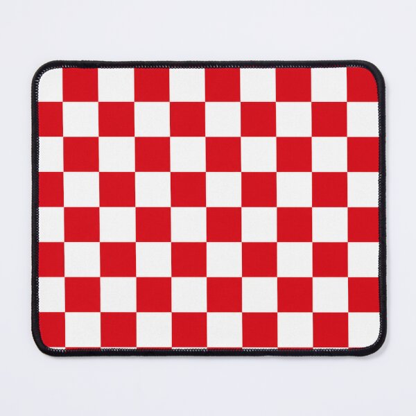 Item preview, Croatia Red and White Checkerboard Seamless Pattern designed and sold by Seculinator.