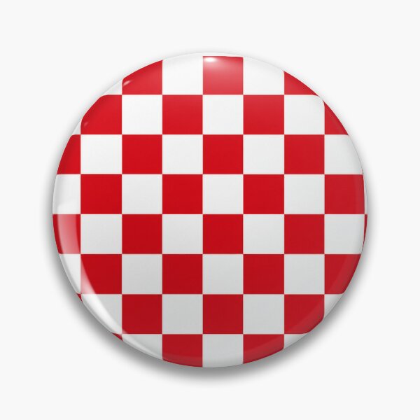 Item preview, Croatia Red and White Checkerboard Seamless Pattern designed and sold by Seculinator.