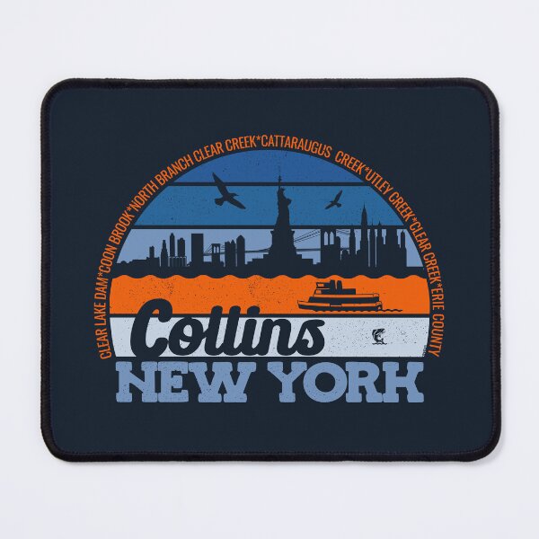 Item preview, Collins New York Sunset Retro Vintage Local Pride Logo designed and sold by CRHPOD20.