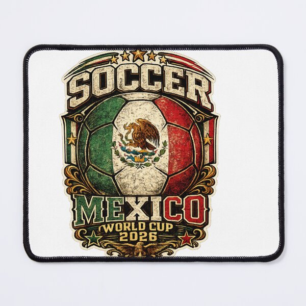 Item preview, Mexico Soccer Shirt - Mexican Landmarks Football Gift for Mexico Fans designed and sold by UrbanPrintVibes.