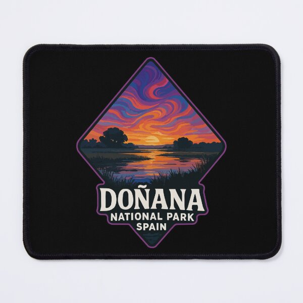 Item preview, Donana National Park Trippy Art Travel designed and sold by TomFrontierArt.