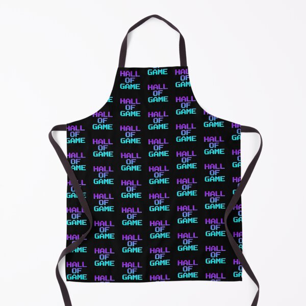 Item preview, HALL OF GAME Retro Arcade 80s Pixel Neon Typography designed and sold by DuckOddity.