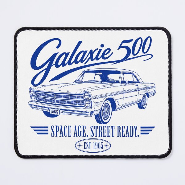 Item preview, Ford Galaxie 500 1965 Vintage Classic Car Art Print designed and sold by NullSpacePrints.