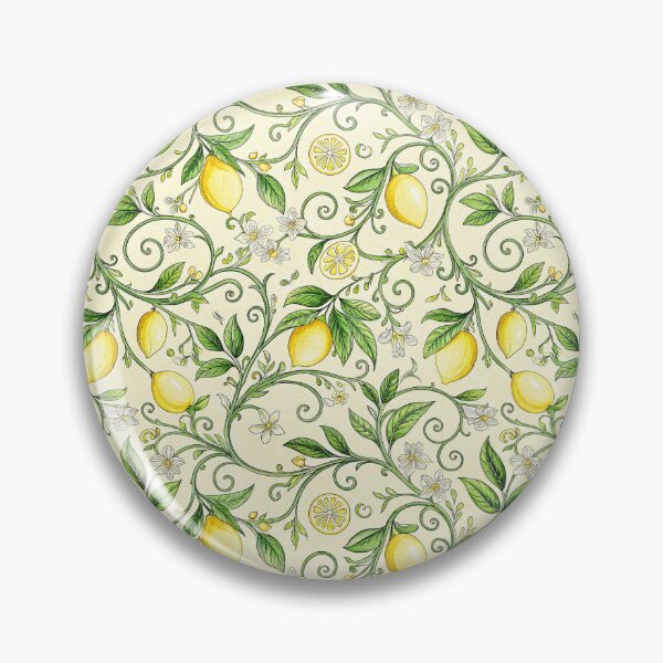 Item preview, Lemon Daisy Cottagecore Gingham Pattern designed and sold by Petal & Pattern Co.