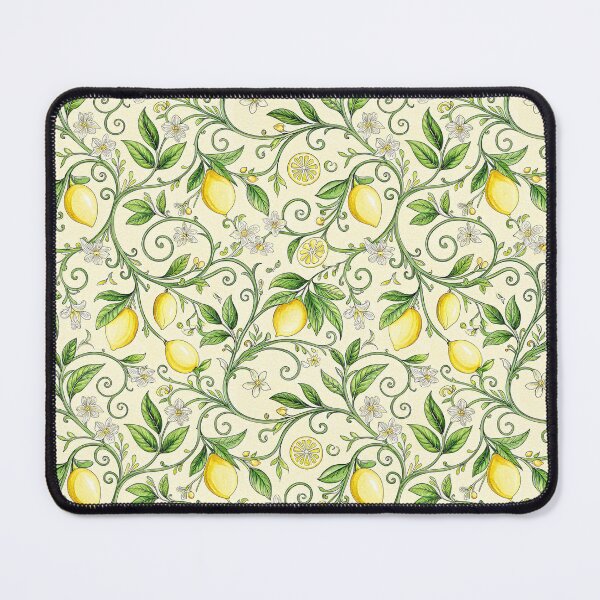 Item preview, Lemon Daisy Cottagecore Gingham Pattern designed and sold by Petal & Pattern Co.