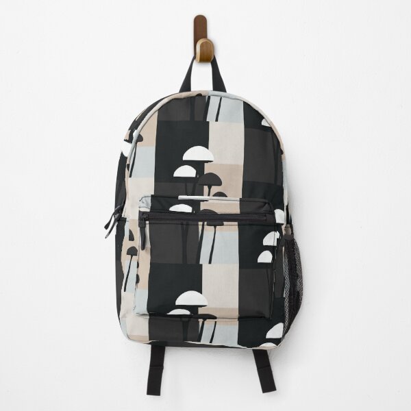 Item preview, Minimalist mushrooms on black designed and sold by uunaa.