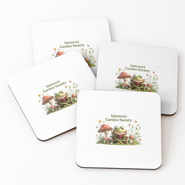 Item preview, Introvert Garden Society Reading Frog designed and sold by SORVas.