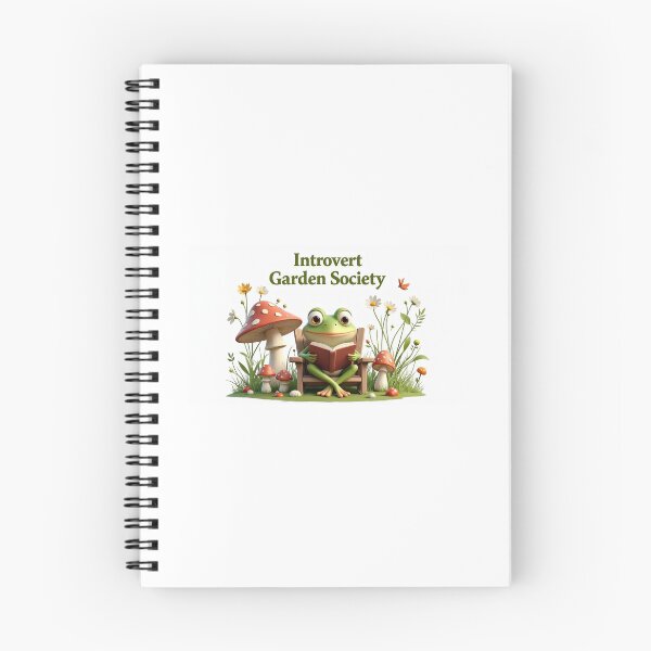 Item preview, Introvert Garden Society Reading Frog designed and sold by SORVas.