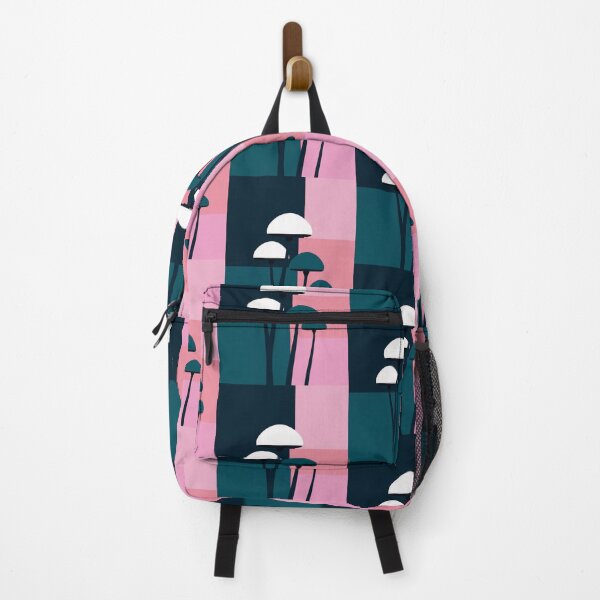 Item preview, Minimalist mushrooms on pink designed and sold by uunaa.