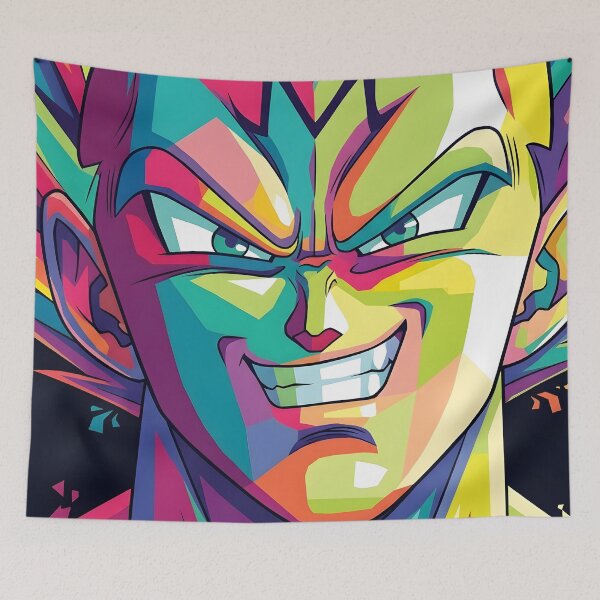 Item preview, Vegeta Pop Art designed and sold by fiverofthebox.
