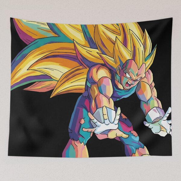 Item preview, Vegeta Pop Art designed and sold by fiverofthebox.