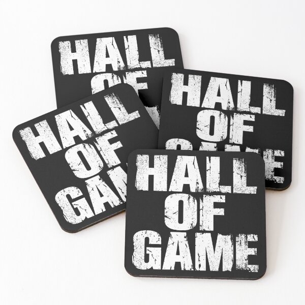 Item preview, HALL OF GAME Brutalist Streetwear Cyber Grunge Typography designed and sold by DuckOddity.