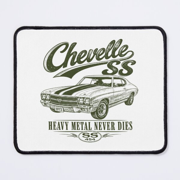 Item preview, Chevelle SS 454 1972 Vintage Muscle Car Art Print designed and sold by NullSpacePrints.